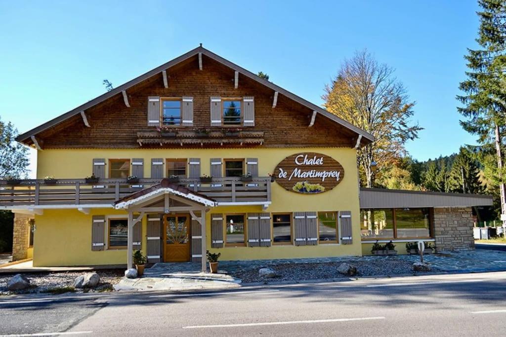 Le Petit Loup, Appartement Neuf Avec Jardin Gerbépal Extérieur photo